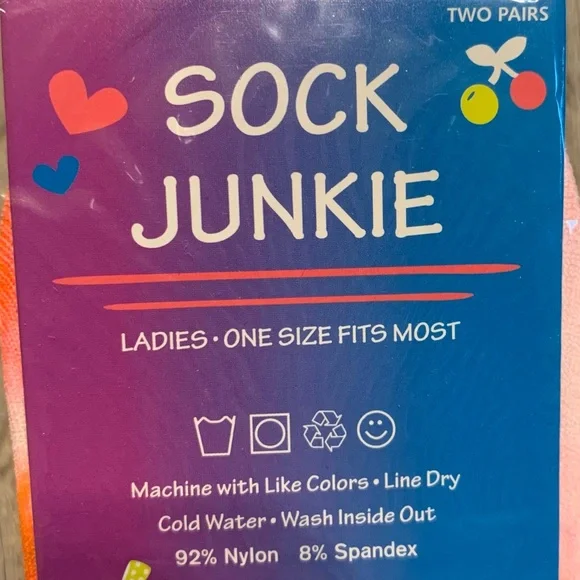 Sock Junkie No Show Tie Dyed Socks - Picture 3 of 4